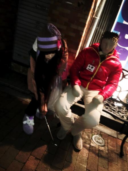 残雪の新宿2丁目画像