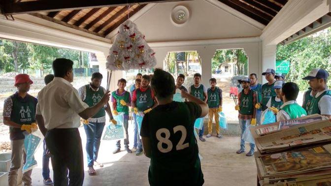 グリンバードゴミ拾いプログラム画像