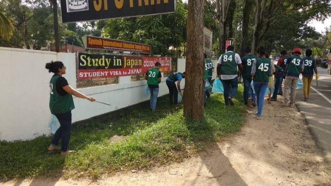 グリンバードゴミ拾いプログラム画像