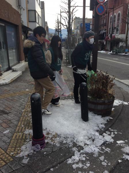 今年二度目の大寒波到来画像