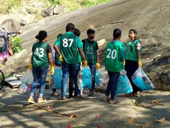 グリンバードゴミ拾い活動     January, 2018ーii画像