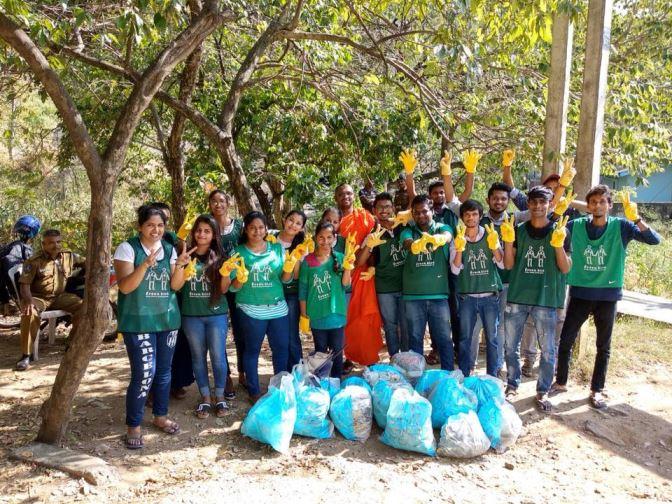 グリンバードゴミ拾い活動     January, 2018ーii画像