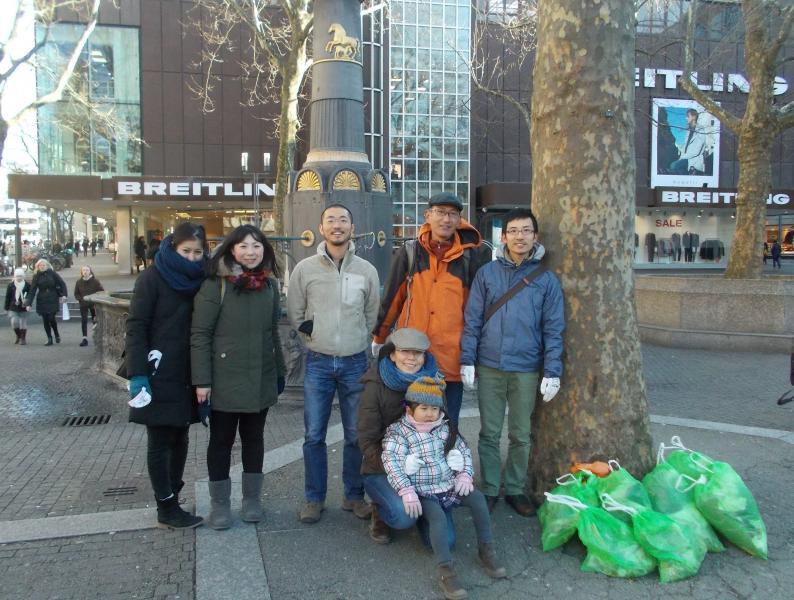 シュトゥットガルトでの初のお掃除！画像