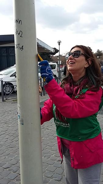 ローマでコラボお掃除が実現しました！画像