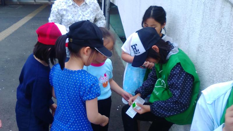 【開智小学校チーム】岩槻桜まつりでおそうじ画像