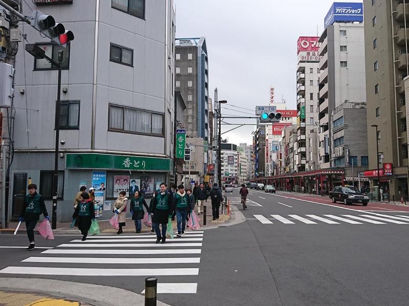 【サンデー浅草そうじ】第28回　雷門通り～馬道通り～伝法院通り～ホッピー通り～ひさご通り画像