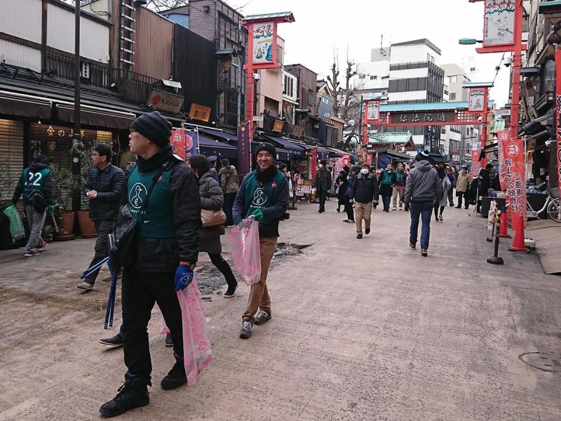 【サンデー浅草そうじ】第28回　雷門通り～馬道通り～伝法院通り～ホッピー通り～ひさご通り画像