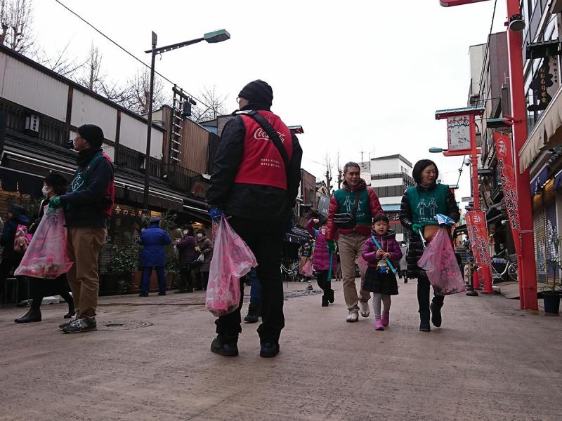 【サンデー浅草そうじ】第28回　雷門通り～馬道通り～伝法院通り～ホッピー通り～ひさご通り画像