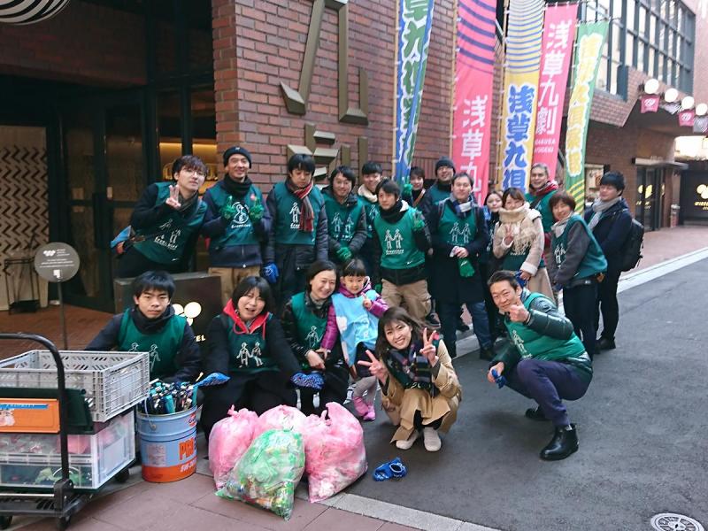 【サンデー浅草そうじ】第28回　雷門通り～馬道通り～伝法院通り～ホッピー通り～ひさご通り画像