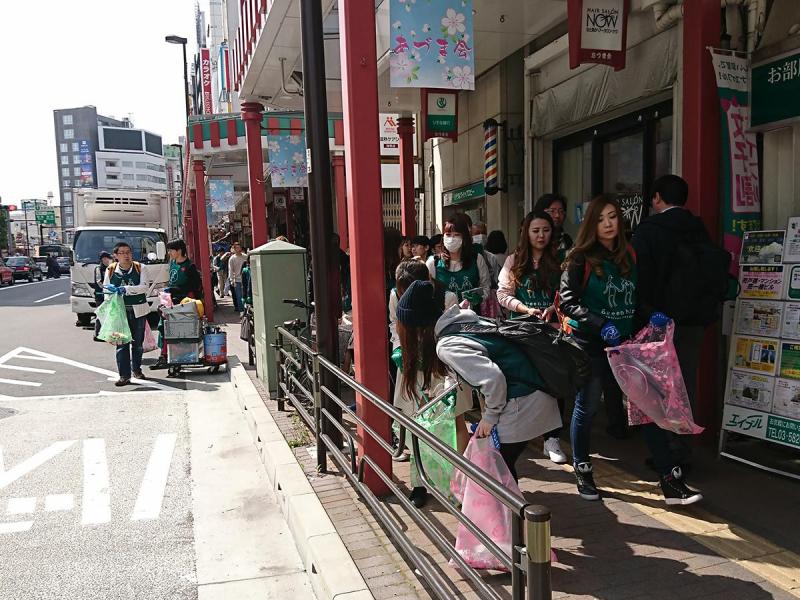 【サンデー浅草そうじ】第32回　雷門通り～馬道通り～浅草駅北口～隅田公園画像