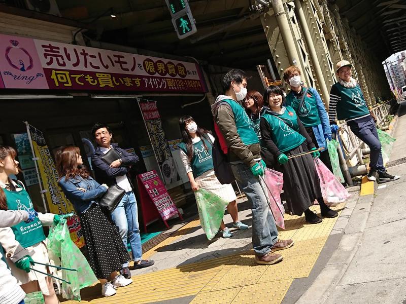 【サンデー浅草そうじ】第32回　雷門通り～馬道通り～浅草駅北口～隅田公園画像