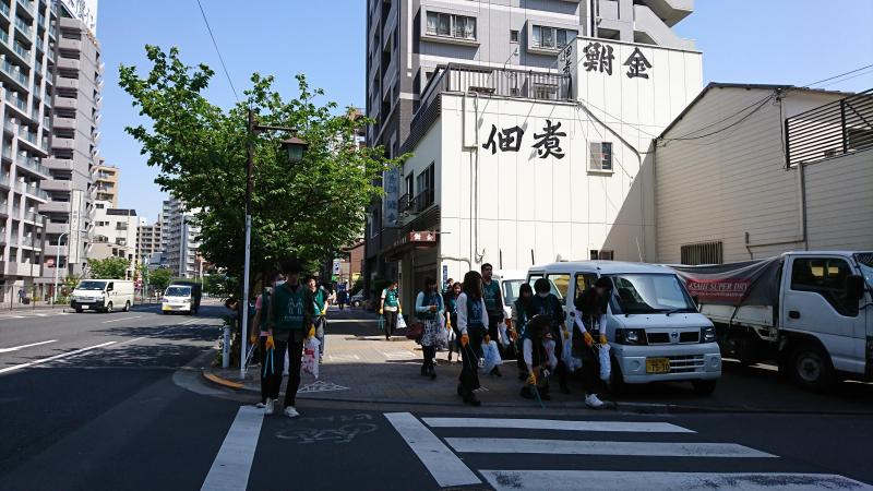 【定例】第33回　レギュラー浅草そうじ　山谷堀公園～浅草3、4、5、6、7丁目・東浅草1丁目～今戸1丁目～山谷堀公園画像