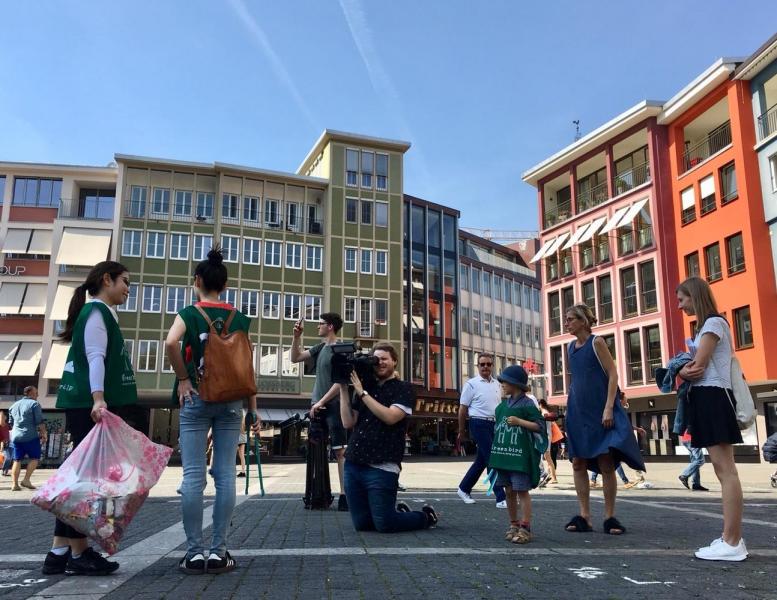 ３回目にして、すでにTV取材？！画像