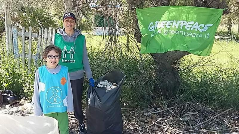 greenpeace とコラボお掃除 in Montesilvano画像