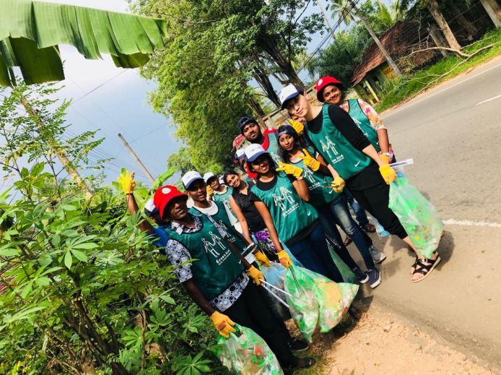 Green Bird- Trash Picking Program for April画像