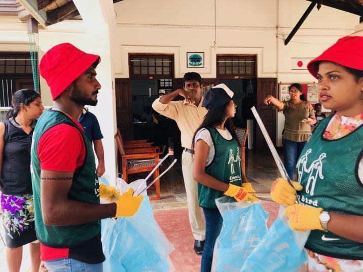 Green Bird- Trash Picking Program for April画像