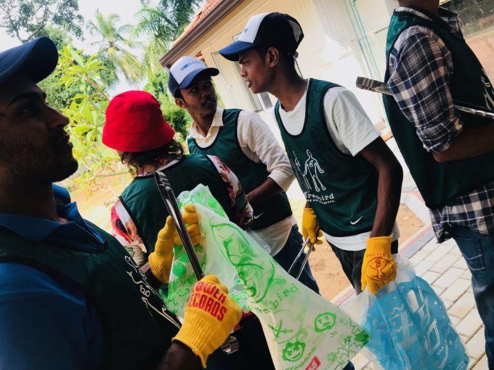 Green Bird- Trash Picking Program for April画像