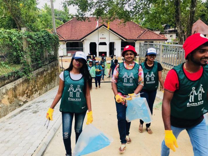 Green Bird- Trash Picking Program for April画像