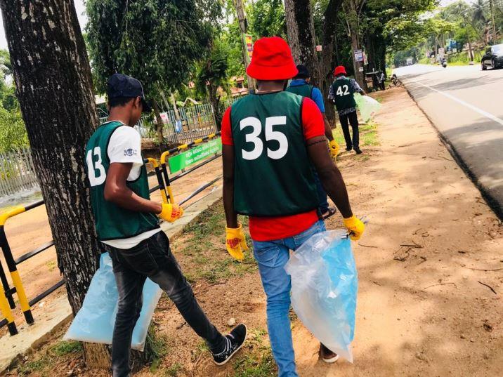 Green Bird- Trash Picking Program for April画像