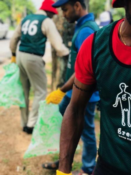 Green Bird- Trash Picking Program for April画像