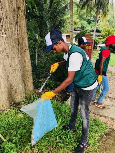 Green Bird- Trash Picking Program for April画像