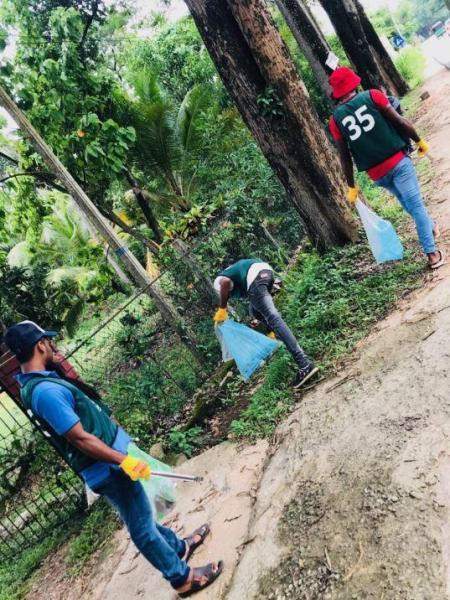 Green Bird- Trash Picking Program for April画像