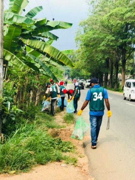 Green Bird- Trash Picking Program for April画像