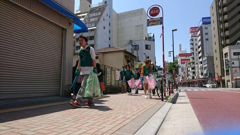 【サンデー浅草そうじ】第36回 ごみゼロ‼　馬道通り～浅草寺～国際通り画像