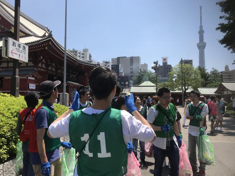 【サンデー浅草そうじ】第36回 ごみゼロ‼　馬道通り～浅草寺～国際通り画像
