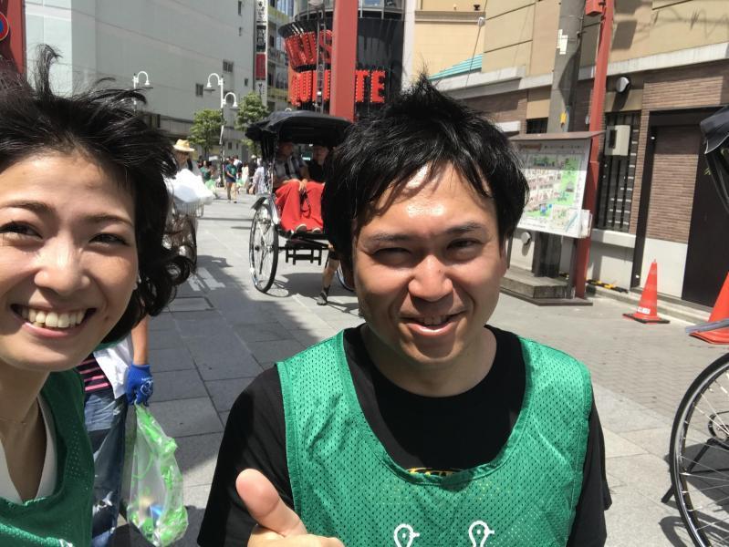 【サンデー浅草そうじ】第37回 　雷門通り～国際通り~ホッピ―通り画像