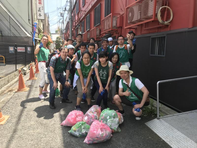 【サンデー浅草そうじ】第37回 　雷門通り～国際通り~ホッピ―通り画像