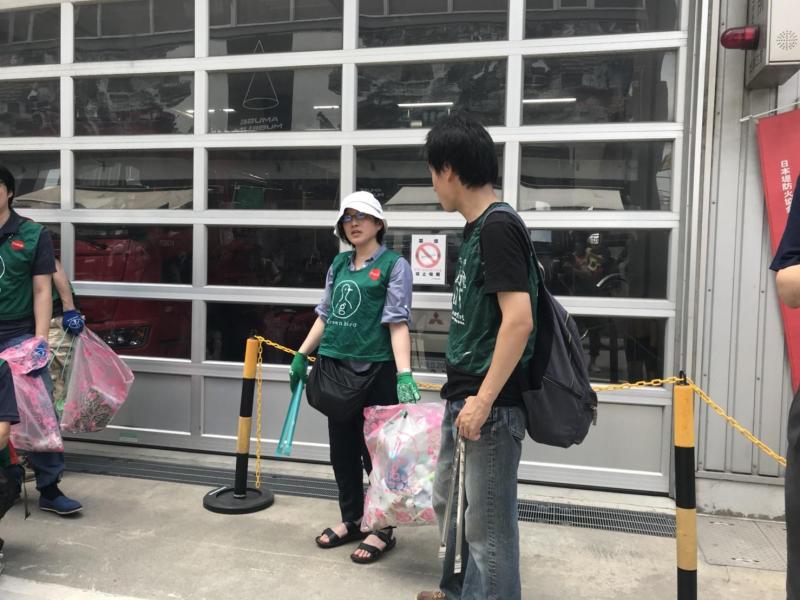 事務局インターンと浅草チームのコラボレーション画像