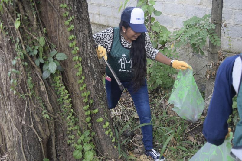 7月のゴミ拾い活動ーi画像