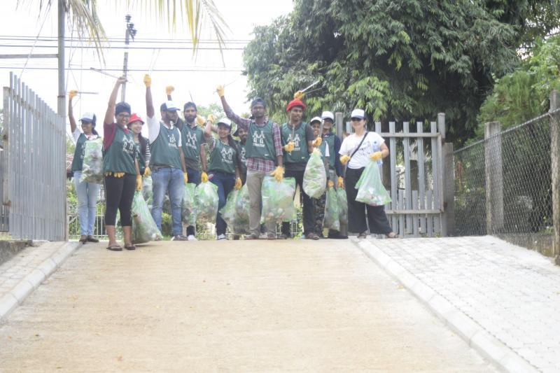 7月のゴミ拾い活動ーi画像