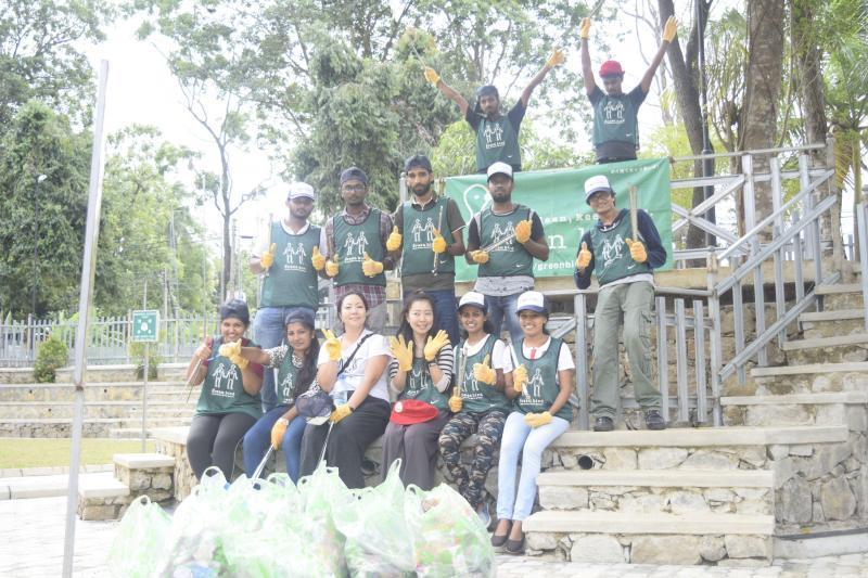 7月のゴミ拾い活動ーi画像