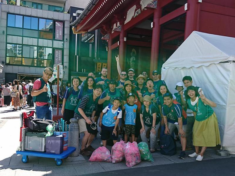【サンデー浅草そうじ】第40回 　雷門通り～公園通り~グリーンロード～浅草公会堂～雷門画像