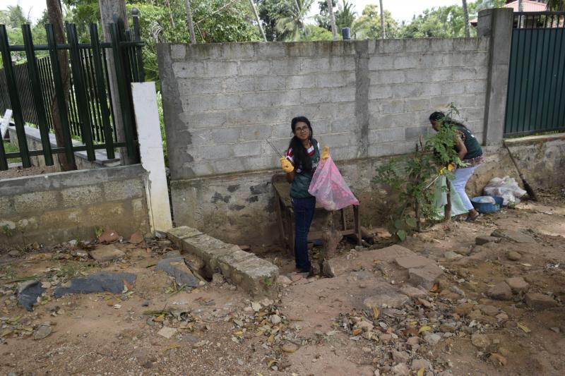 インターンシップ生とゴミ拾い楽しもう～画像