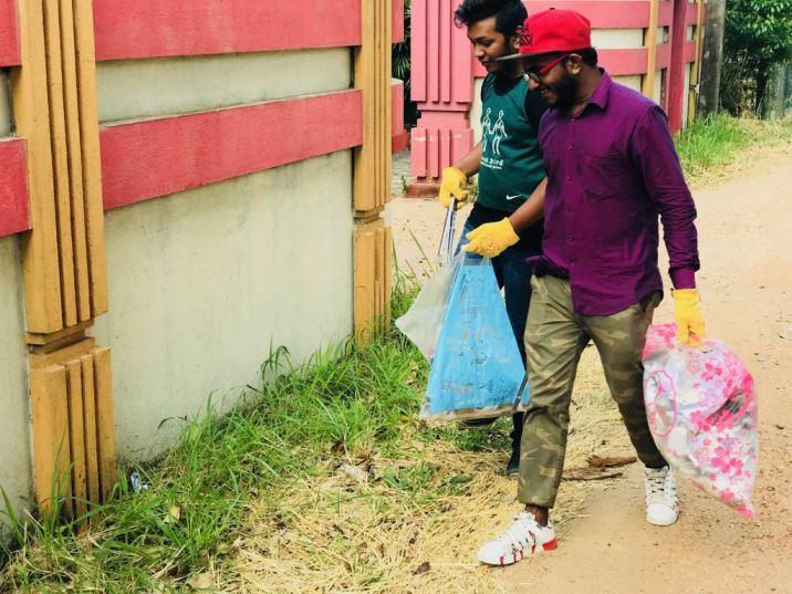 自然を守ろう～9月のゴミ拾い活動画像