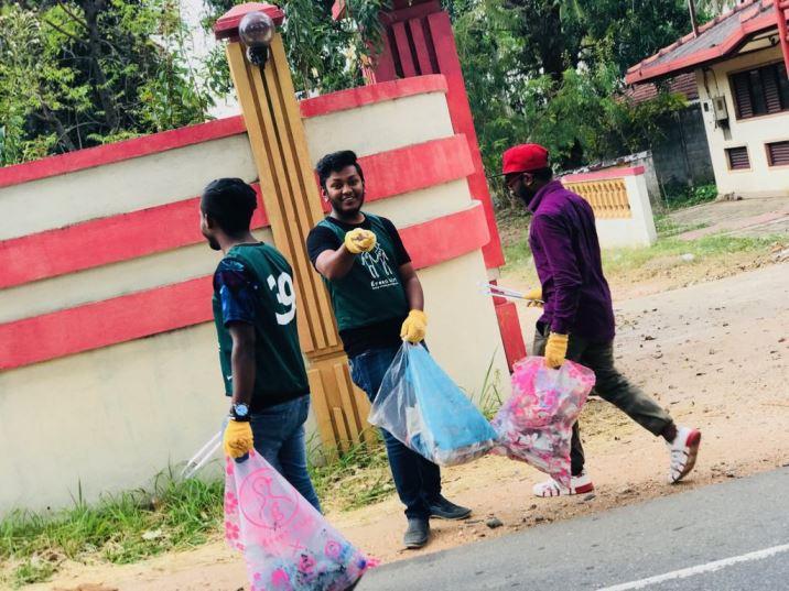 自然を守ろう～9月のゴミ拾い活動画像