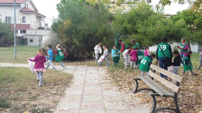 幼稚園の園児たちと！Parco Giovanni Falcone e Paolo Borsellino- ジョバンニ ファルコーネ&bull;パオロ ボルセッリーノ公園画像