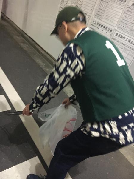 心地好い気候の夜のお掃除画像