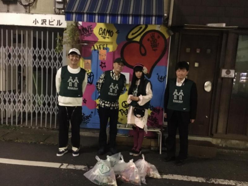 心地好い気候の夜のお掃除画像