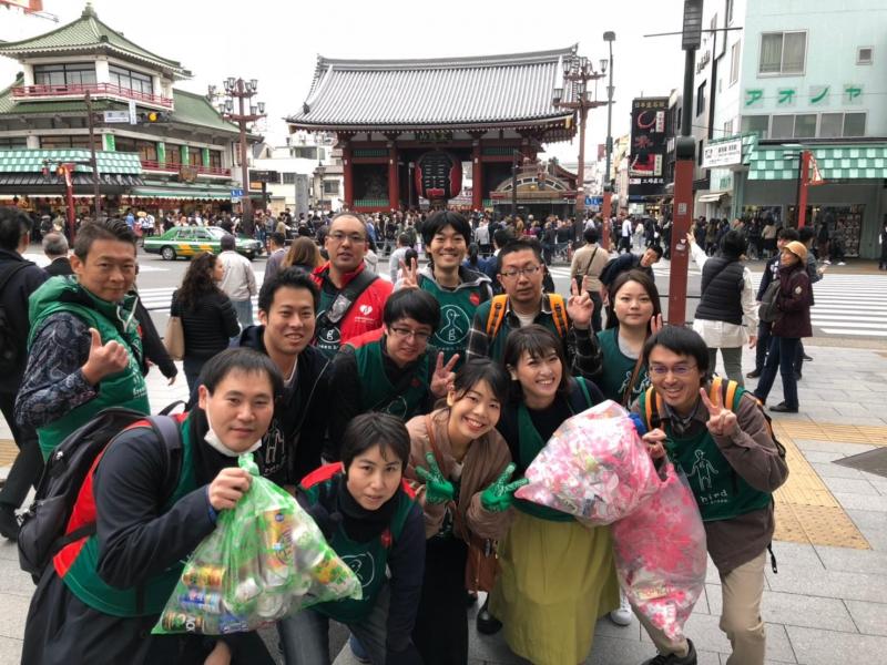 【サンデー浅草そうじ】第44回　雷門通り～国際通り～伝法院通り～雷門前画像