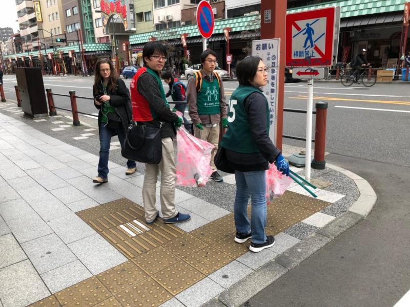 【サンデー浅草そうじ】第44回　雷門通り～国際通り～伝法院通り～雷門前画像