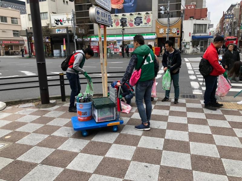 【サンデー浅草そうじ】第44回　雷門通り～国際通り～伝法院通り～雷門前画像
