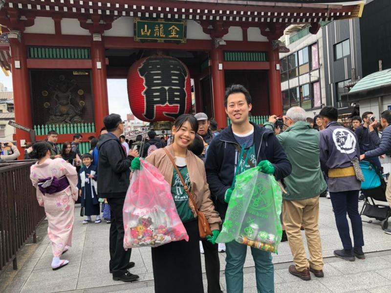 【サンデー浅草そうじ】第44回　雷門通り～国際通り～伝法院通り～雷門前画像