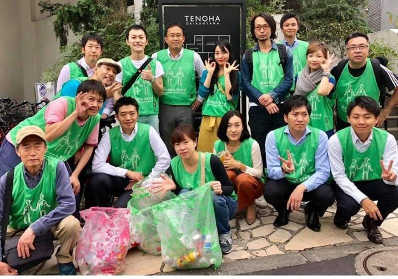 地域清掃＿旧山手通り画像