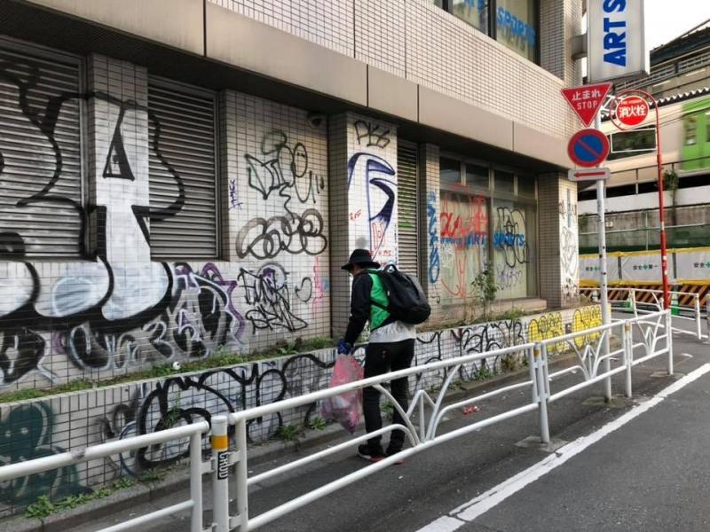 臨時清掃＿渋谷ハロウィン画像