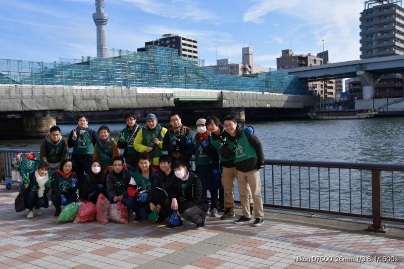 【サンデー浅草そうじ】第48回 隅田川付近画像