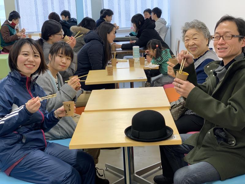 あけおめ&おしるこおそうじ画像